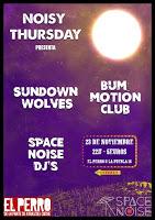 Concierto de Sundown Wolves y Bum Motion Club en El perro de la parte de atrás del coche