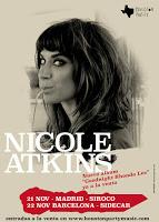 Conciertos de Nicole Atkins en España