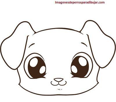  Faciles dibujos tiernos de   caritas de perros para dibujar