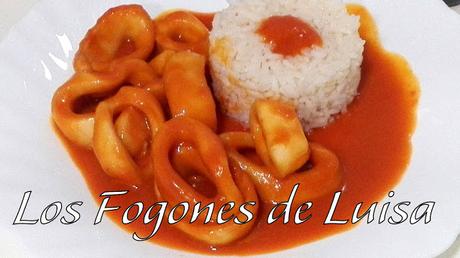 SALSA AMERICANA CON CALAMARES