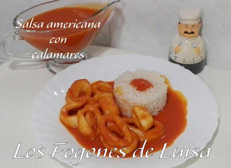 SALSA AMERICANA CON CALAMARES