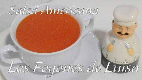 SALSA AMERICANA CON CALAMARES