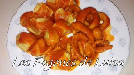 SALSA AMERICANA CON CALAMARES