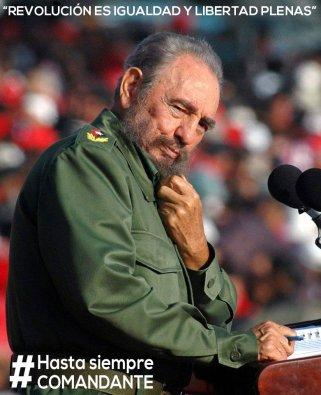 Para mi querido Comandante