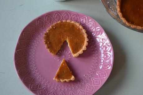 Pumpkin Pie. Pastel de Calabaza