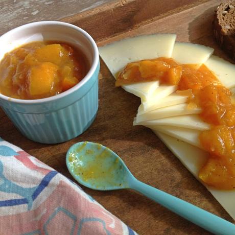 Receta de chutney de mango y nectarina
