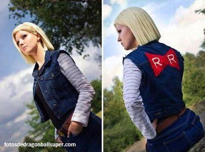 mujeres de dragon ball z en la vida real androide