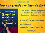 Presentación Valencia AMORE ESCRIBE LICOR LIMÓN