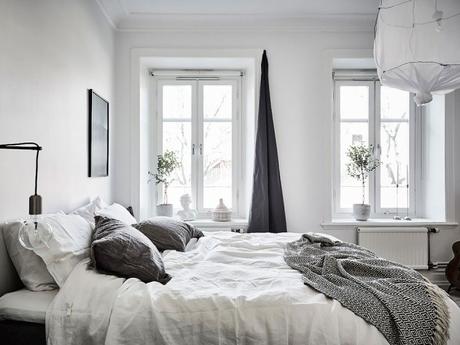 estilo nórdico decoracion dormitorios 