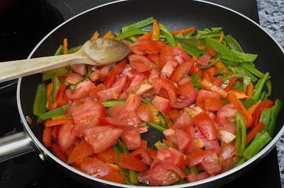 Fajitas de pollo asado