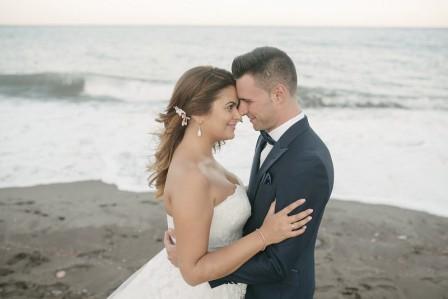 Laura y Gonzalo, postboda a orillas del mar Mediterráneo