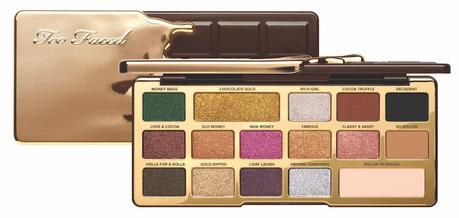 Novedades en Too Faced: Chocolate Gold Makeup Collection