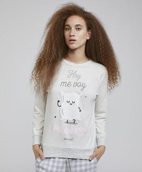 Black Friday 2017: ofertas a las que echar un ojo Camiseta pijama Oysho Mr Wonderful