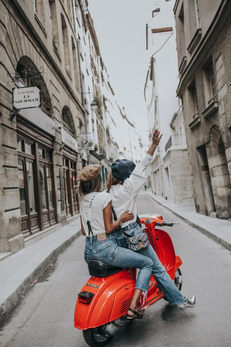 Two Girls and a Vespa