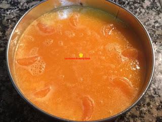 TARTA DE QUESO Y MANDARINA EN THERMOMIX Y TRADICIONAL