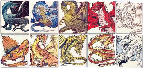 Draco historia en D&D: Dragones de 1974 a 2014