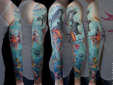 20 ideas de Tatuajes de Delfines