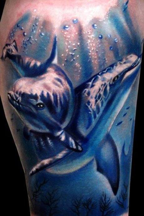 20 ideas de Tatuajes de Delfines