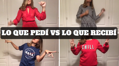 Lo que recibo VS lo que me llegó - Ropa china