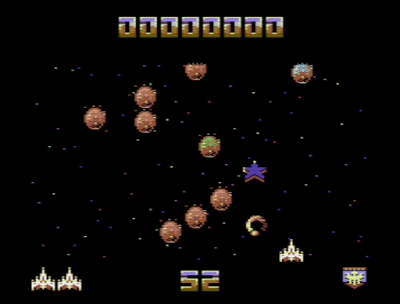 El Commodore 64 se redime ante el clásico 'Galaga' de Namco con 'Galencia', el nuevo cartucho de Protovision