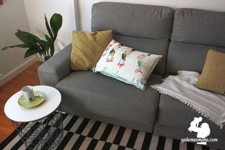 cojín personalizado decoración del salón