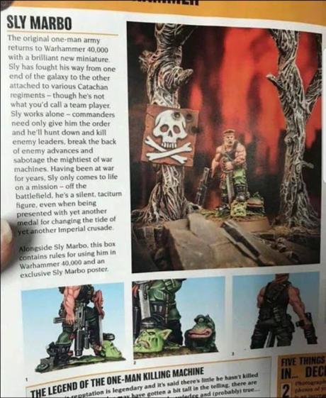 Vuelve Sly Marbo con nueva figura y mas cosas