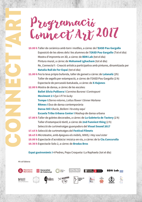 Connect'Art 2017 - Fiesta creativa en Badalona Connect'Art 2017 - Fiesta creativa en Badalona