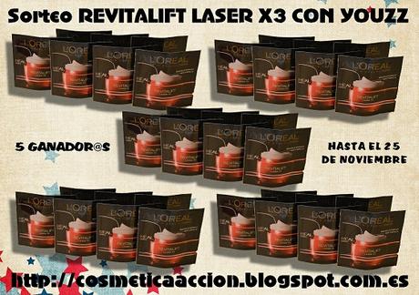 Busco 5 colaboradoras para la campaña REVITALIFT LASER X3 de YOUZZ
