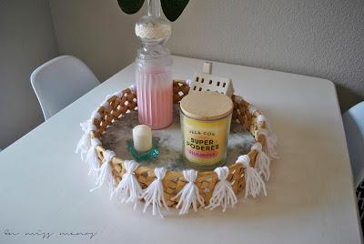DIY Bandeja de rafia DIY Bandeja de rafia