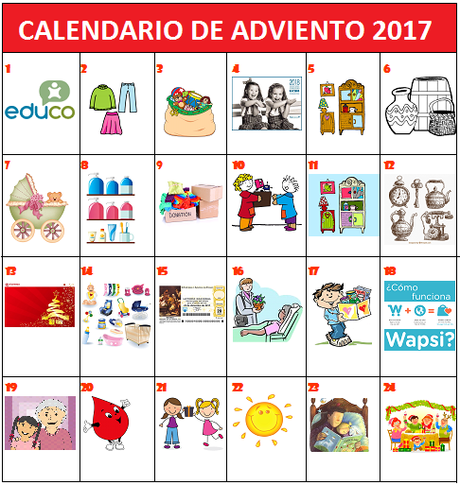 Calendario de Adviento Solidario