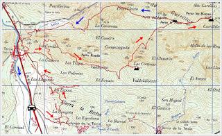 Villanueva de la Tercia-Peña los Bueyes-Peña Quebrá