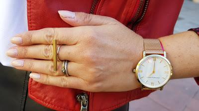 Rojo y negro roquero Rojo y negro roquero