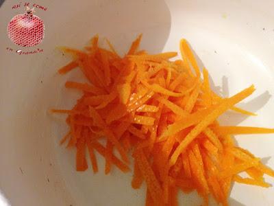 Solomillo de pavo a la naranja