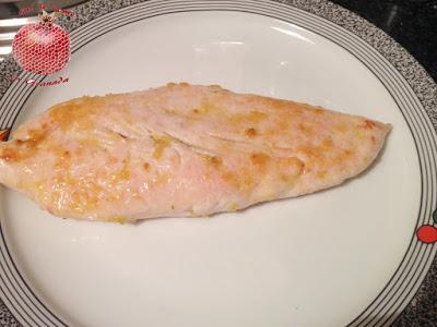 Solomillo de pavo a la naranja