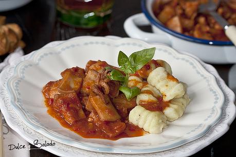 Calamares en Salsa Americana