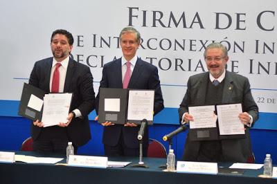 ALFREDO DEL MAZO FIRMA CONVENIO CON EL PODER JUDICIAL DE LA FEDERACIÓN PARA MEJORAR LOS PROCESOS JURÍDICOS