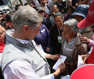 INICIAN EN EDOMÉX LA ENTREGA DE APOYOS FONDEN PARA LA RECONSTRUCCIÓN DE CASAS DAÑADAS POR EL SISMO