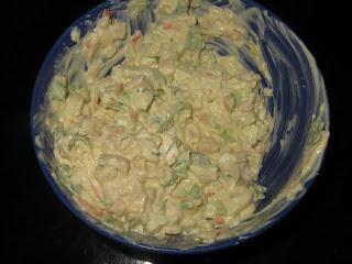 Paloma de Salamanca o Gaviota de León (CORTEZAS DE TRIGO RELLENAS DE ENSALADILLA)