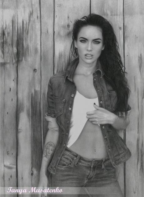 Dibujos a lapiz de Tanya Musatenko no es una fotografía, son dibujos a lápiz Dibujos a lapiz de Tanya Musatenko no es una fotografía, son dibujos a lápiz