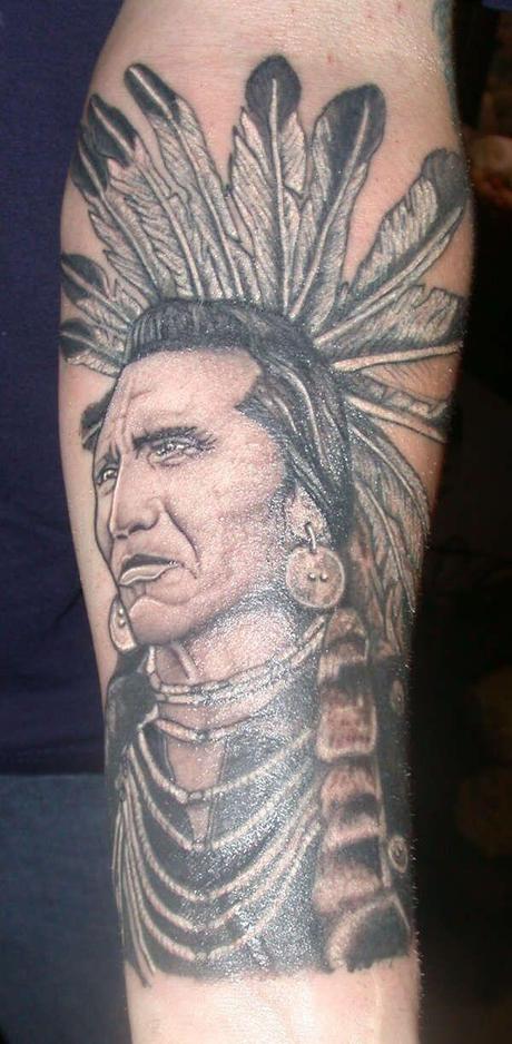20 tatuajes de Indios Americanos