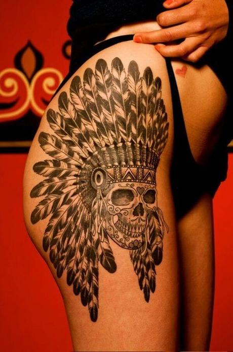 20 tatuajes de Indios Americanos