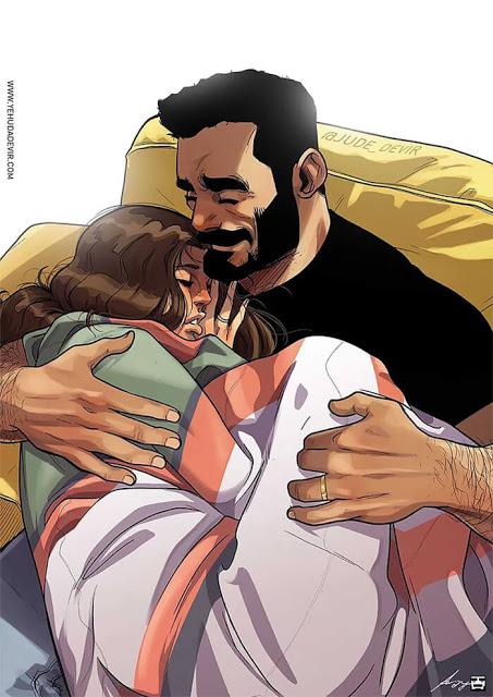 Nuevas tiras cómicas de la esposa dibujante en su vida conyugal Nuevas tiras cómicas de la esposa dibujante en su vida conyugal