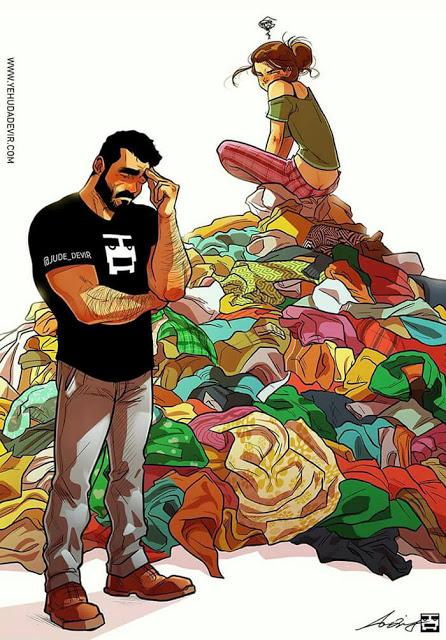 Nuevas tiras cómicas de la esposa dibujante en su vida conyugal Nuevas tiras cómicas de la esposa dibujante en su vida conyugal