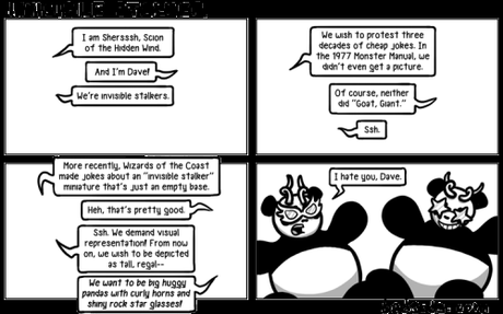 El Acechante Invisible (Invisible Stalker) de D&D, curiosidades