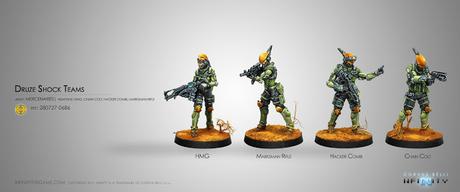 Precios de los lanzamientos de Diciembre de Corvus Belli