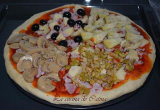 Pizza cuatro estaciones