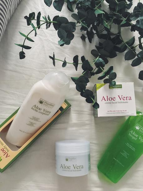 Probando Proaloe Cosmetics
