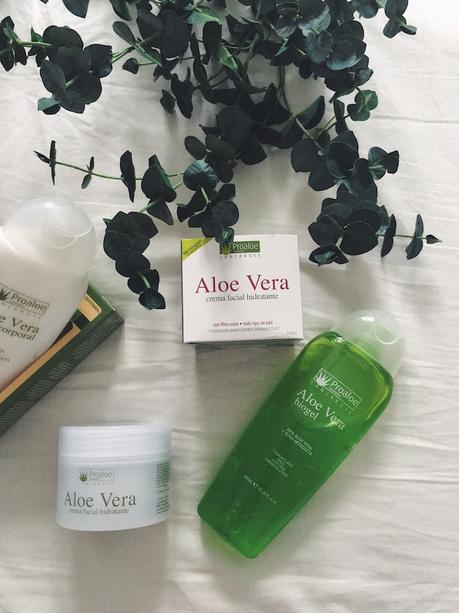Probando Proaloe Cosmetics