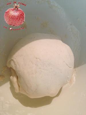 Pizza de lacón con salsa picante sin gluten Pizza de lacón con salsa picante sin gluten