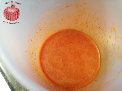 Pizza de lacón con salsa picante sin gluten